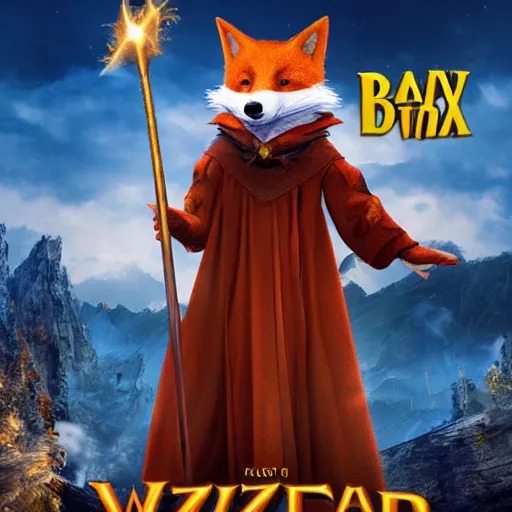 Prompt: Wizard Fox