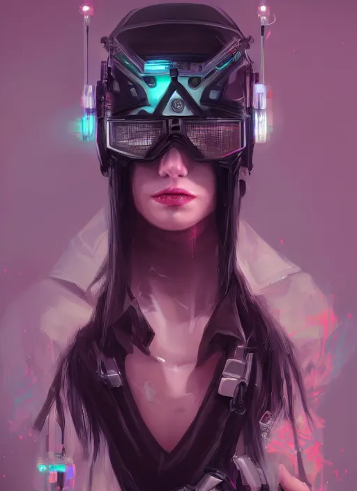 Image similar to teen elf, cyberpunk hacker, black hair, gorgeous, amazing, elegant, intricate, highly detailed, digital painting, artstation, concept art, sharp focus, illustration, art by ross tran