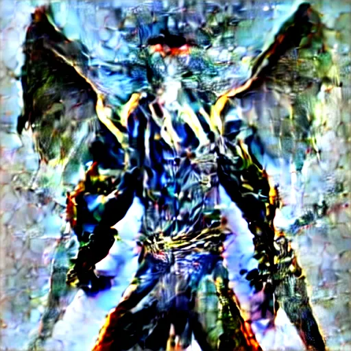 Image similar to cyber dragon angel pimp