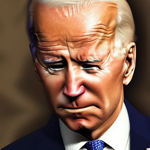 Image similar to joe biden crying, sad, depressed, dramatic lighting, cinematic, establishing shot, extremly high detail, photorealistic, cinematic lighting, artstation, style by James Gurney