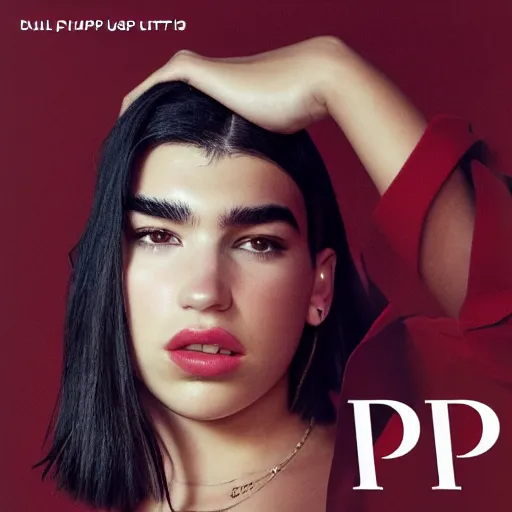 Image similar to dua lipa album cover