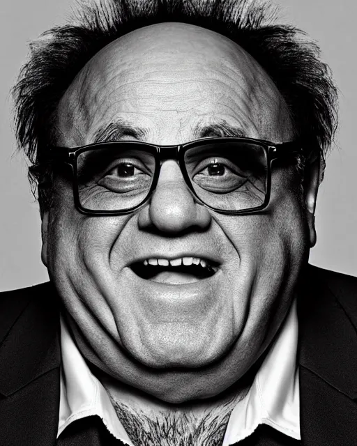 Image similar to portrait of danny devito as a wwe professional wrestler. photographic, photography
