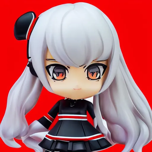 Prompt: Ann Takamaki from Persona 5, elegant, 2d, ultra highly detailed, digital painting, smooth, sharp focus, nendoroid kawaii chibi