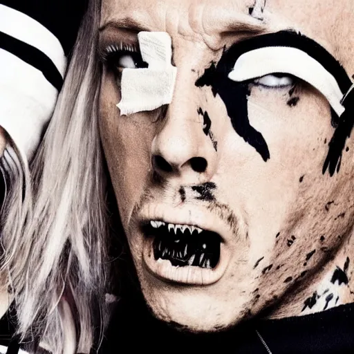 Image similar to die antwoord