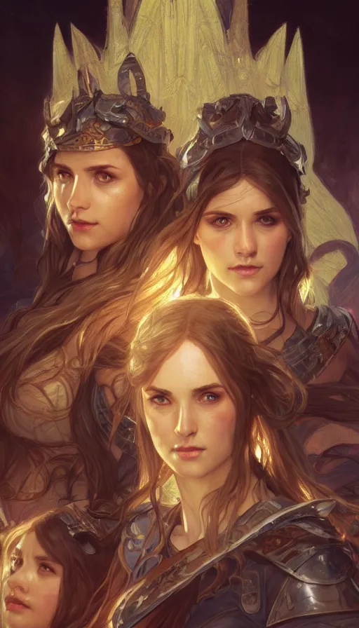 Image similar to girls, warhammer, lord of the rings, sweaty, perfect faces, pixel art, highly detailed, artstation, concept art, smooth, unreal engine 5, 8 k, art by artgerm and greg rutkowski and alphonse mucha