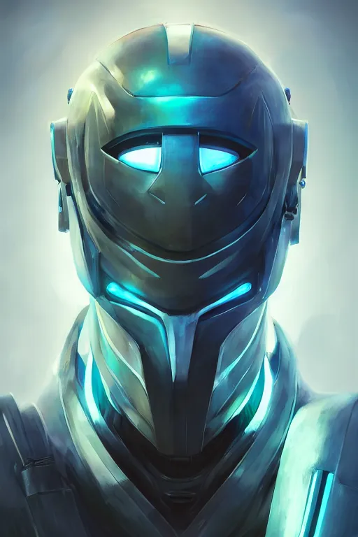 Image similar to epic mask helmet robot ninja portrait stylized as fornite style game design fanart by concept artist gervasio canda, behance hd by jesper ejsing, by rhads, makoto shinkai and lois van baarle, ilya kuvshinov, rossdraws global illumination radiating a glowing aura global illumination ray tracing hdr render in unreal engine 5