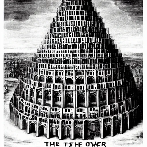 Prompt: Bruegels The Tower of Babel