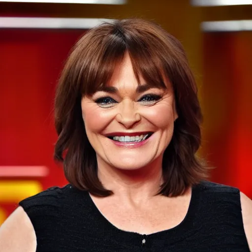 Prompt: lorraine kelly in a kilt