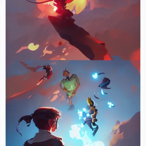 Prompt: hero world 3 do interactive multiplayer, behance hd by jesper ejsing, by rhads, makoto shinkai and lois van baarle, ilya kuvshinov, rossdraws global illumination