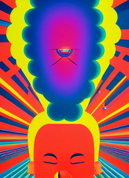 Image similar to head explosion by shusei nagaoka, kaws, david rudnick, airbrush on canvas, pastell colours, cell shaded!!!, 8 k