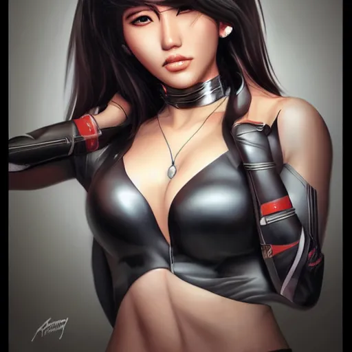 Prompt: Ashley Liao, by Artgerm