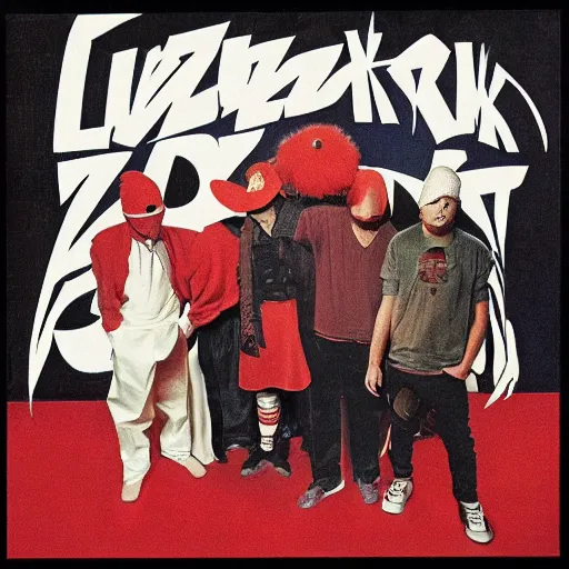 Prompt: limp bizkit album cover