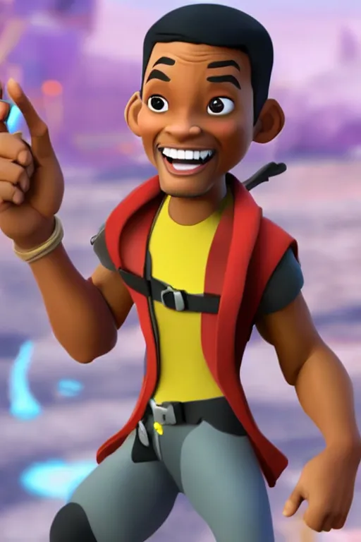 Prompt: Will Smith Disney Infinity