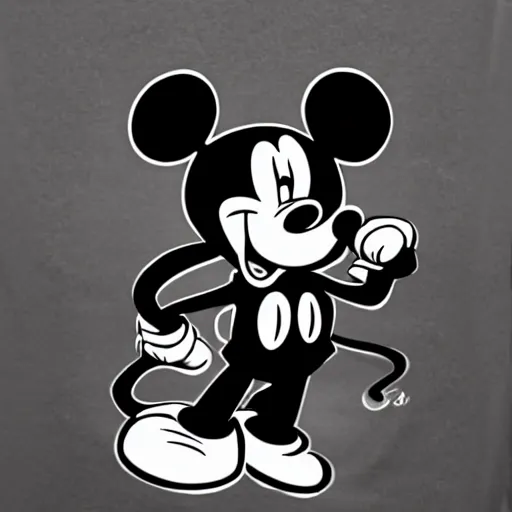 Image similar to strong Mickey mouse