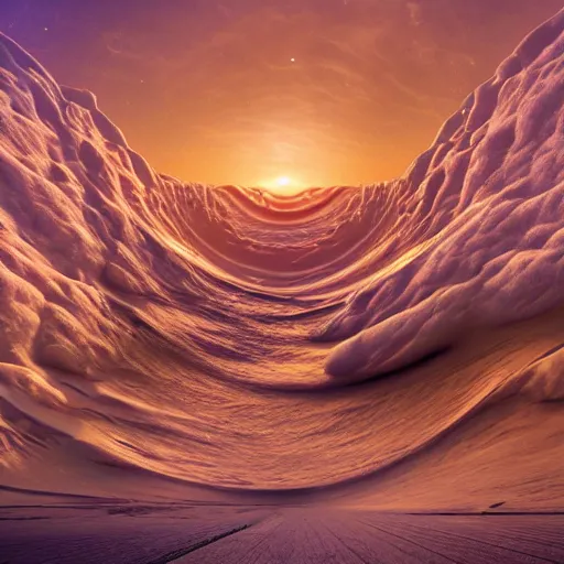 Prompt: a dream made by a complex neural AI model which gives it sentiennce, 8k, wide angle