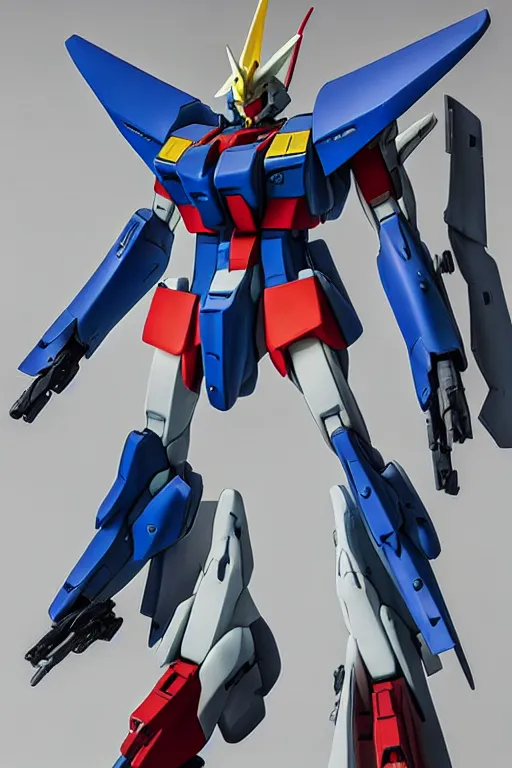 Prompt: realistic photo of a Gundam