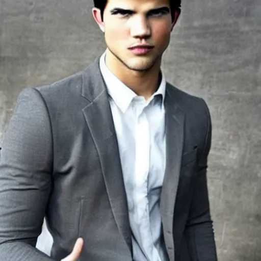 Image similar to taylor lautner mixed with robert pattinson