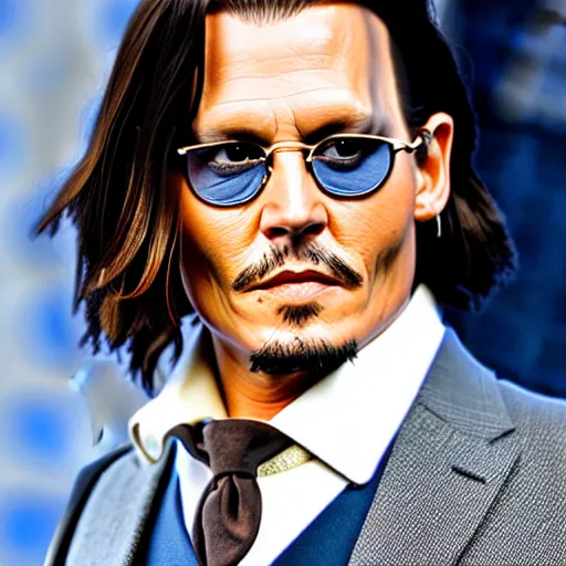 Prompt: Film Still of a Younger Adult Johnny Depp playing Young Adult Voldemort in Harry Potter, Film Still, realistic, hyperrealistic, very realistic, very very realistic, highly detailed, very detailed, extremely detailed, detailed, detailed face, very detailed face, very detailed face, realism, HD Quality, 8k resolution, intricate details, body and head in frame, Real Life