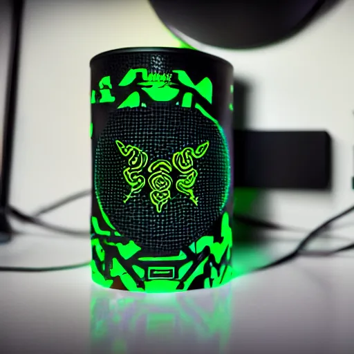 Image similar to razer RGB gaming toilet paper