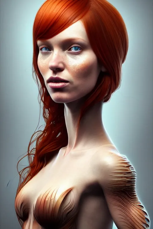 Prompt: epic professional digital art of stunningly gorgeous canadian female starship barista, redhead, by leech hannigan, iris van herpen, artstation, cgsociety, wlop, epic, much wow, much detail, gorgeous, detailed, masterpiece
