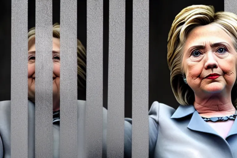 Image similar to hillary-clinton-behind-bars