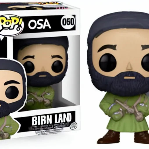 Prompt: Osma Bin Laden Funko Pop