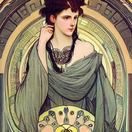 Prompt: photo portrait of a beautiful bewitching female, zeiss lens, detailed, symmetrical, centered, by greg rutkowski and alphonse mucha, edward robert hughes, annie leibovitz and steve mccurry, david lazar, jimmy nelsson, breathtaking, 8 k resolution, extremely detailed, beautiful, establishing shot, artistic, hyperrealistic, beautiful face, octane render