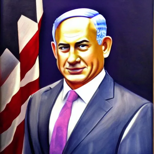 Image similar to benjamin netanyahu picture, photorealistic, detailed, photograph