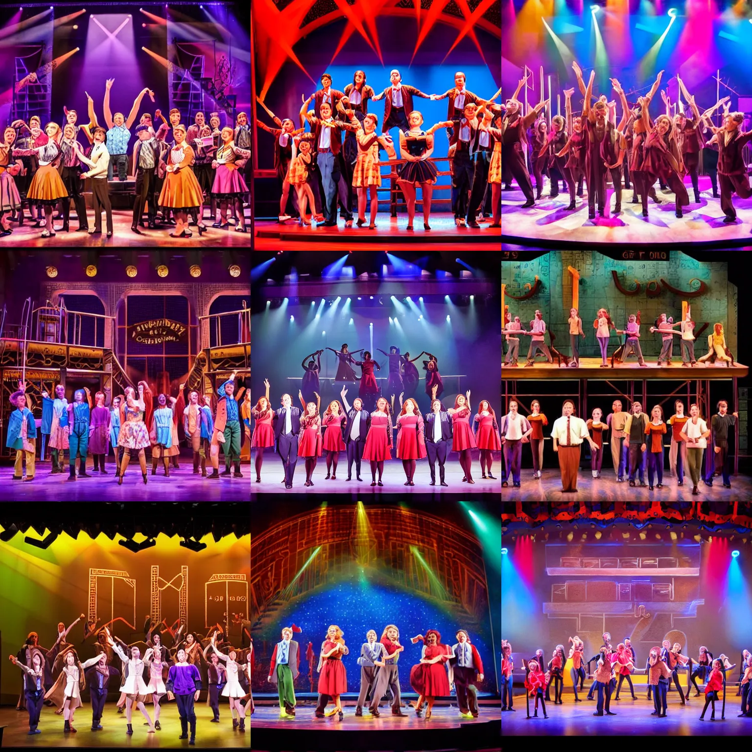 Mathematics The Musical On Broadway Full Cast Math Stable Diffusion 