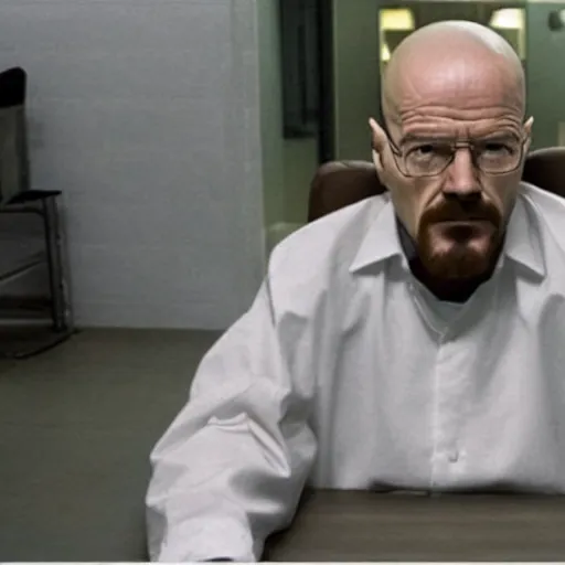 Image similar to walter white with down syndrome