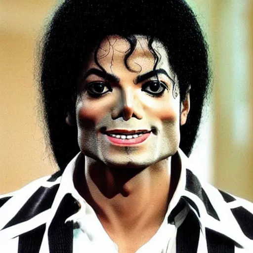 Image similar to michael jackson if he never got cosmetic surgery and lived a normal life. if he never became famous.