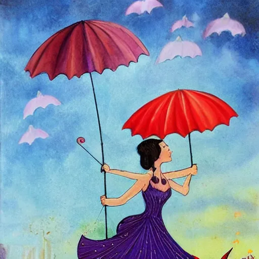 Prompt: fairy poppins