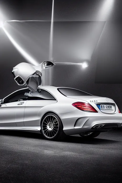 Prompt: mercedes cl 4 5 amg, studio lighting, high resolution, award winning