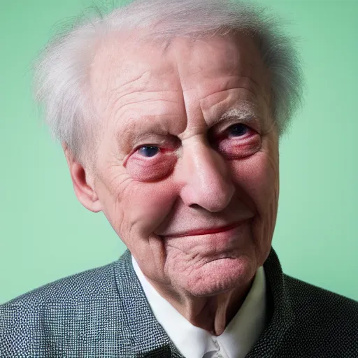Prompt: old brian epstein beatles manager at age 9 0 years old, color ( sony a 7 r iv, symmetric balance, polarizing filter, photolab, lightroom, 4 k, dolby vision, photography award ), vogue, perfect face