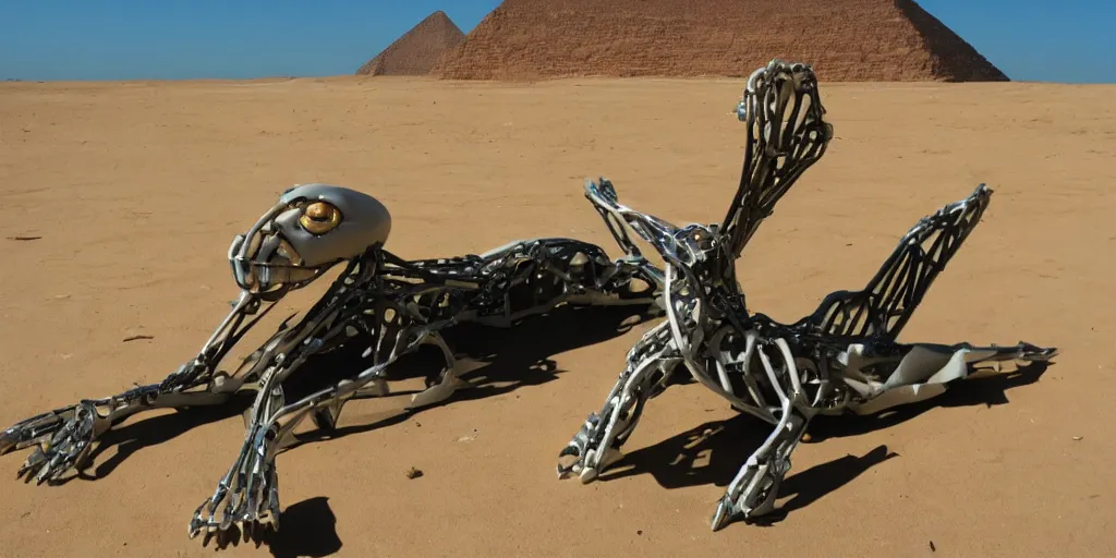 Prompt: photo of sphinx ligustri bionic biomorphic drone mechanical bionic design