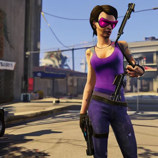 Image similar to widowmaker in gta 5