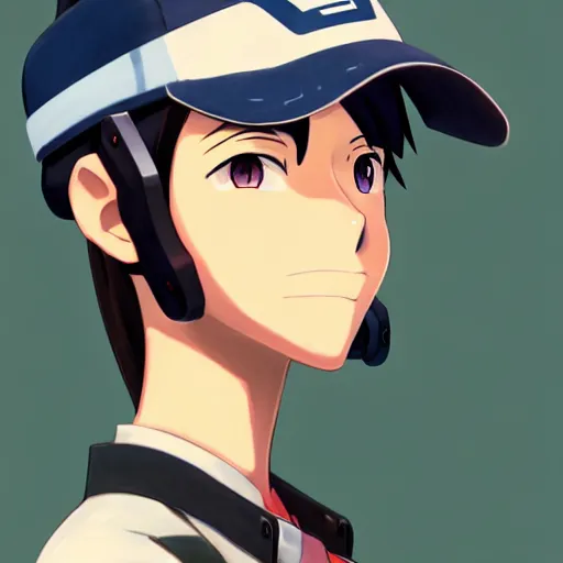 Prompt: beautiful makoto shinkai anime style digital painting of engineer woman from team fortress 2 by valve, 4 k, 8 k, hd, high resolution, highly detailed, intricate detail, ultra realistic faces, digital art, trending on artstation, team fortress 2, your name, weathering with you