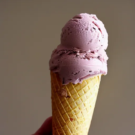 Image similar to ice cream cone made of mold