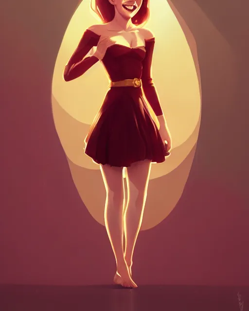 Prompt: beautiful full body Emma Watson smiling, pretty gold and red dress, art by lois van baarle and loish and ross tran and rossdraws and sam yang and samdoesarts and artgerm, digital art, highly detailed, intricate, sharp focus, Trending on Artstation HQ, deviantart, unreal engine 5, 4K UHD image