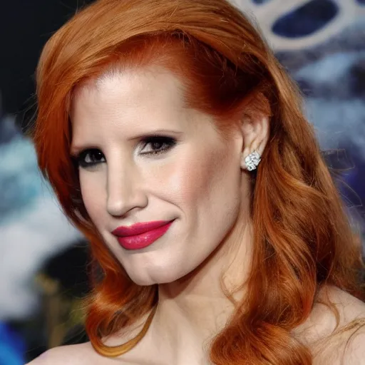 Image similar to jessicia chastain