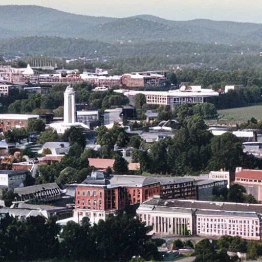 Image similar to photograph of charlottesville virginia in the early 9 0 s