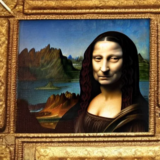 Prompt: snoop dog as the Mona Lisa