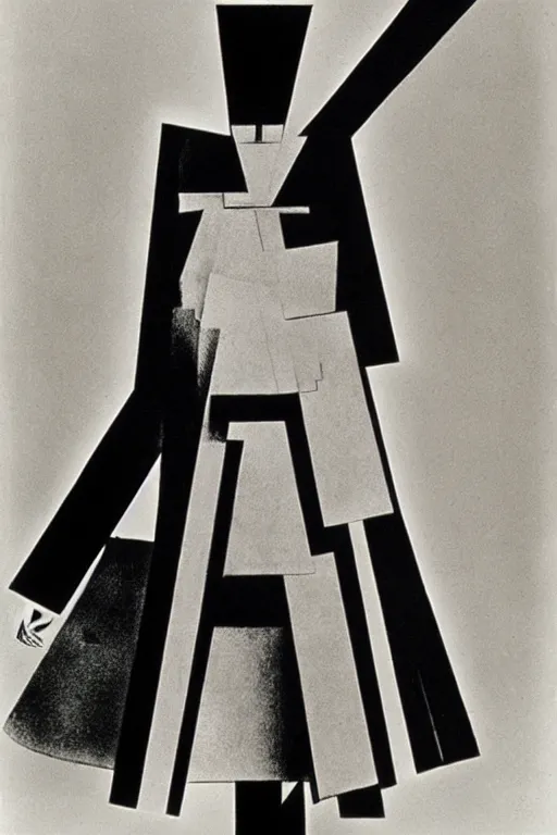 Image similar to avant garde fashion photoshoot by el lissitzky kazimir malevich