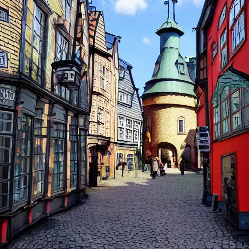 Image similar to Hogwartz in Gothenburg