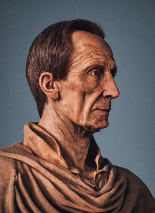 Image similar to a full portrait photo of julius caesar, f / 2 2, 3 5 mm, 2 7 0 0 k, lighting, perfect faces, award winning photography.