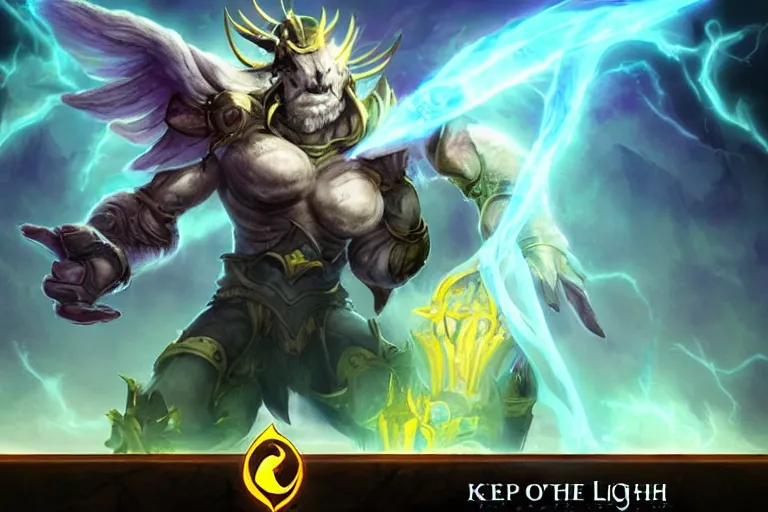 Image similar to keeper of the light from dota 2