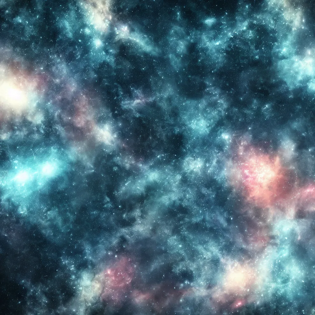 Image similar to empty space background, stars, galaxies, nebula, behance, octane render, cinematic, 8k, epic,