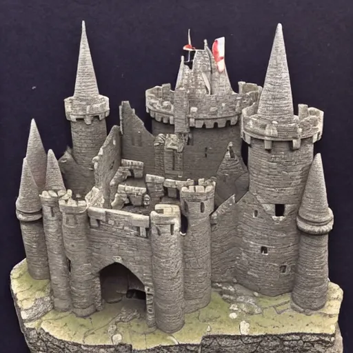 Prompt: photo of castle - greyskull, high detail