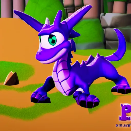 Image similar to photo of spyro