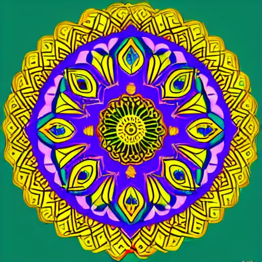 Image similar to moroccan mandala, vector art